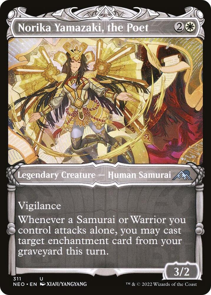Norika Yamazaki, the Poet (Showcase), Kamigawa: Neon Dynasty 311