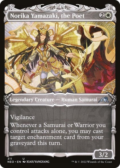 Norika Yamazaki, the Poet (Showcase), Kamigawa: Neon Dynasty 311