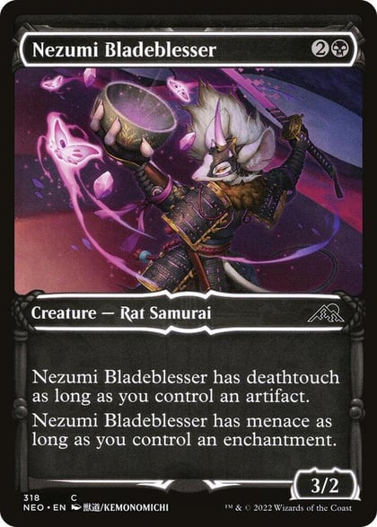 Nezumi Bladeblesser (Showcase), Kamigawa: Neon Dynasty 318