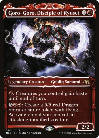 Goro-Goro, Disciple of Ryusei (Showcase), Kamigawa: Neon Dynasty 320