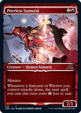 Peerless Samurai (Showcase), Kamigawa: Neon Dynasty 322