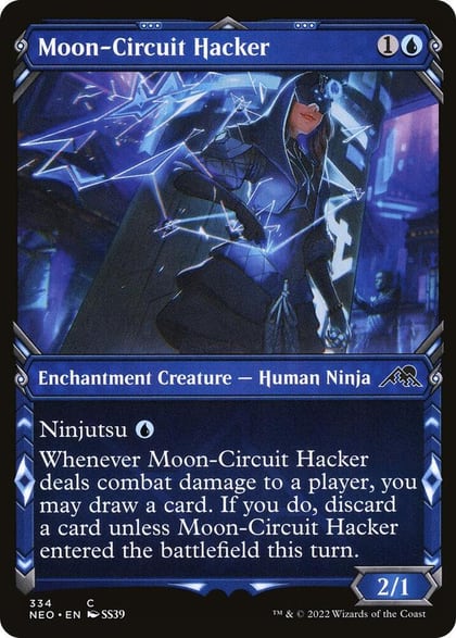 Moon-Circuit Hacker (Showcase), Kamigawa: Neon Dynasty 334