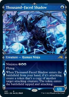Thousand-Faced Shadow (Showcase), Kamigawa: Neon Dynasty 337