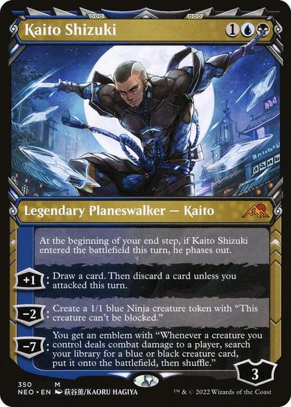Kaito Shizuki (Showcase), Kamigawa: Neon Dynasty 350