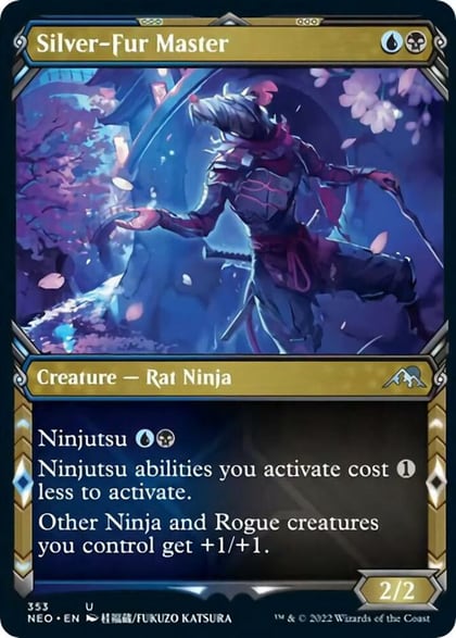 Silver-Fur Master (Showcase), Kamigawa: Neon Dynasty 353