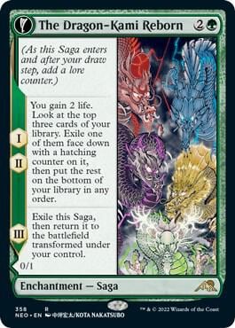 The Dragon-Kami Reborn (Showcase), Kamigawa: Neon Dynasty 358