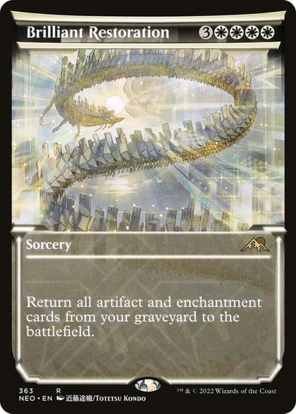 Brilliant Restoration (Showcase), Kamigawa: Neon Dynasty 363