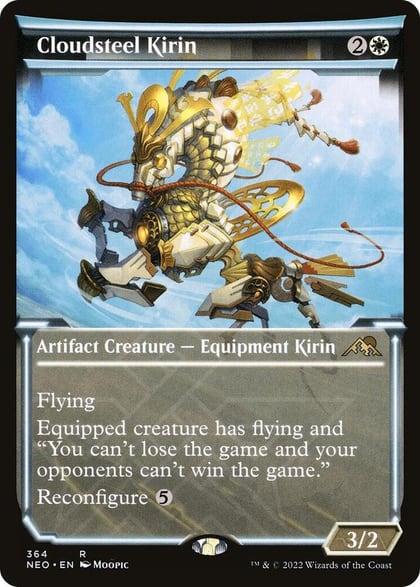 Cloudsteel Kirin (Showcase), Kamigawa: Neon Dynasty 364