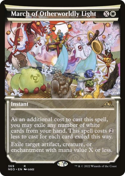 March of Otherworldly Light (Showcase), Kamigawa: Neon Dynasty 369