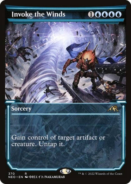 Invoke the Winds (Showcase), Kamigawa: Neon Dynasty 370