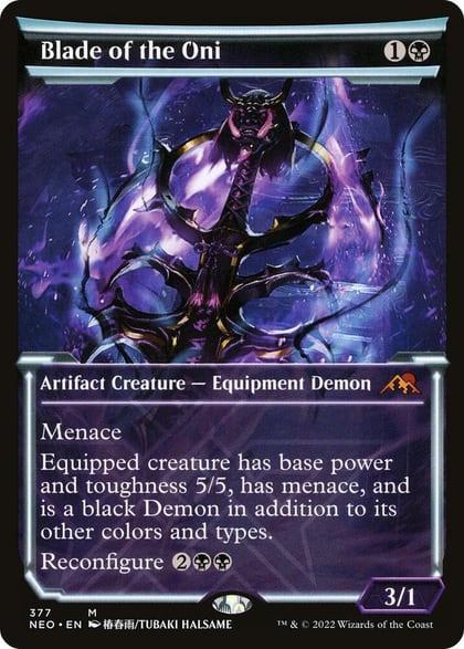 Blade of the Oni (Showcase), Kamigawa: Neon Dynasty 377