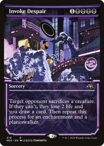 Invoke Despair (Showcase), Kamigawa: Neon Dynasty 379