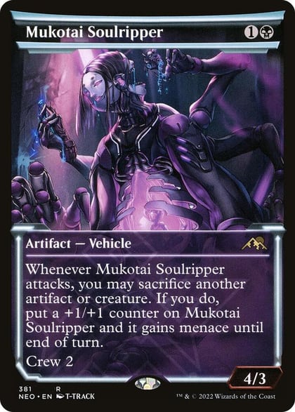 Mukotai Soulripper (Showcase), Kamigawa: Neon Dynasty 381