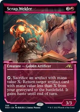 Scrap Welder (Showcase), Kamigawa: Neon Dynasty 388