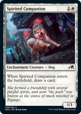 Spirited Companion, Kamigawa: Neon Dynasty 38