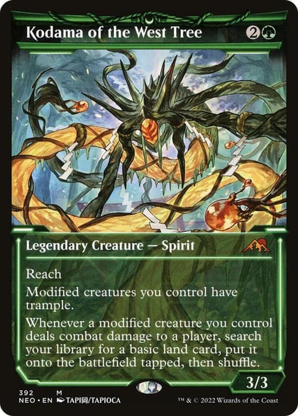 Kodama of the West Tree (Showcase), Kamigawa: Neon Dynasty 392