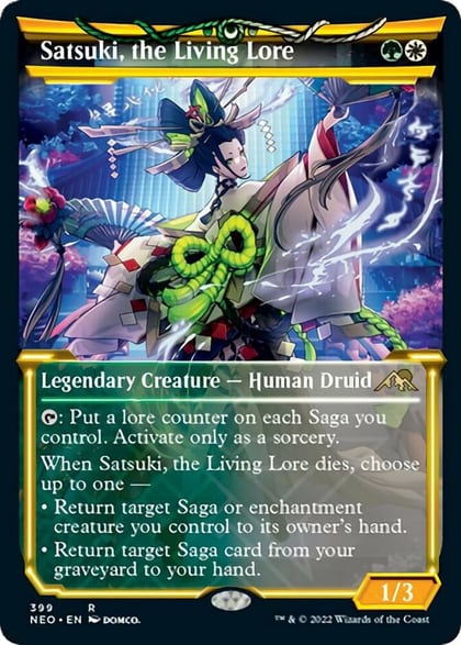 Satsuki, the Living Lore (Showcase), Kamigawa: Neon Dynasty 399