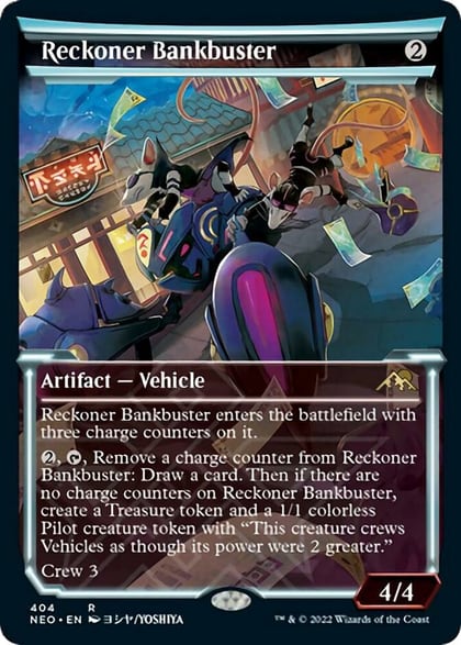 Reckoner Bankbuster (Showcase), Kamigawa: Neon Dynasty 404