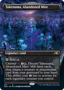 Takenuma, Abandoned Mire (Borderless), Kamigawa: Neon Dynasty 416