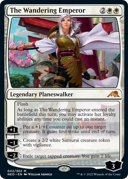 The Wandering Emperor, Kamigawa: Neon Dynasty 42