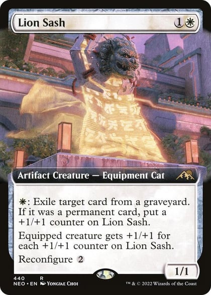 Lion Sash (Extended Art), Kamigawa: Neon Dynasty 440