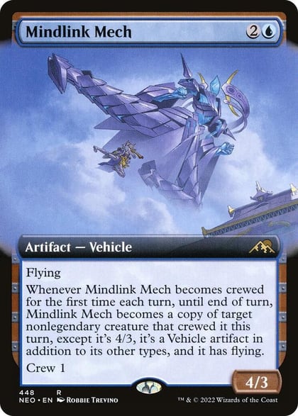Mindlink Mech (Extended Art), Kamigawa: Neon Dynasty 448
