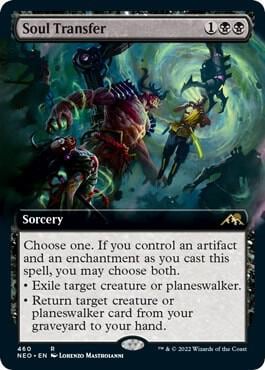 Soul Transfer (Extended Art), Kamigawa: Neon Dynasty 460