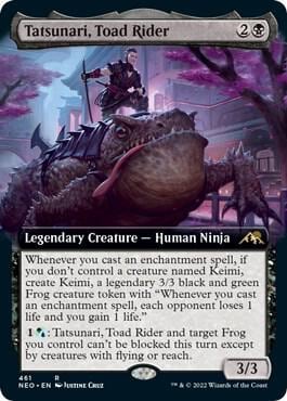 Tatsunari, Toad Rider (Extended Art), Kamigawa: Neon Dynasty 461