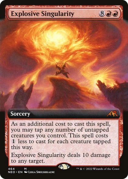 Explosive Singularity (Extended Art), Kamigawa: Neon Dynasty 464