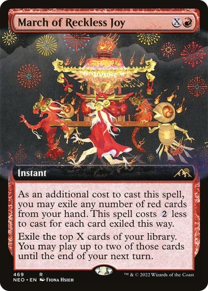March of Reckless Joy (Extended Art), Kamigawa: Neon Dynasty 469
