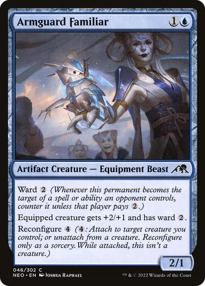 Armguard Familiar, Kamigawa: Neon Dynasty 46