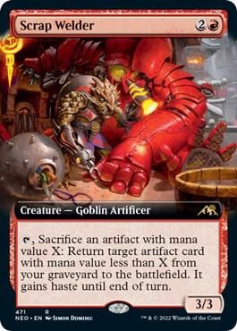 Scrap Welder (Extended Art), Kamigawa: Neon Dynasty 471