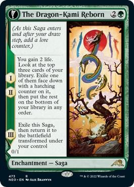 The Dragon-Kami Reborn (Extended Art), Kamigawa: Neon Dynasty 473