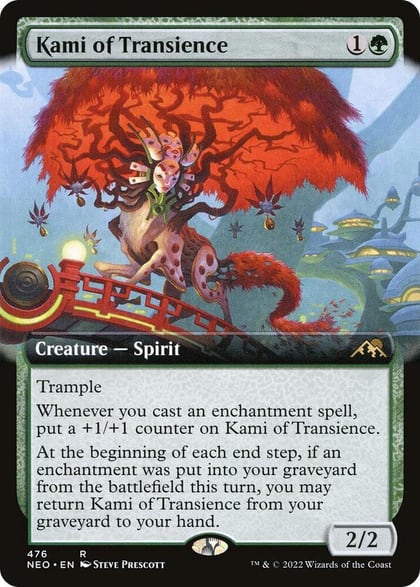 Kami of Transience (Extended Art), Kamigawa: Neon Dynasty 476
