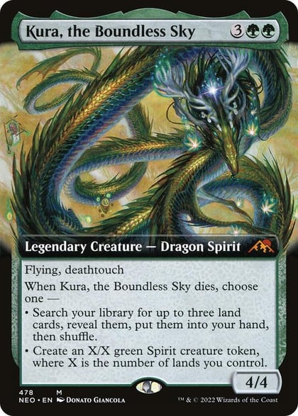 Kura, the Boundless Sky (Extended Art), Kamigawa: Neon Dynasty 478
