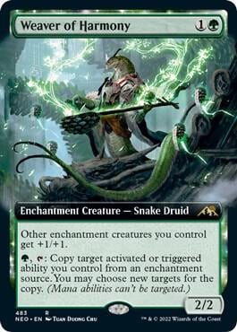 Weaver of Harmony (Extended Art), Kamigawa: Neon Dynasty 483