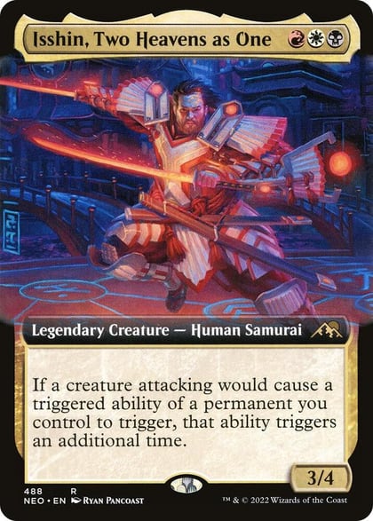 Isshin, Two Heavens as One (Extended Art), Kamigawa: Neon Dynasty 488