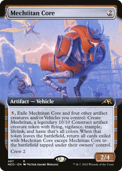 Mechtitan Core (Extended Art), Kamigawa: Neon Dynasty 497