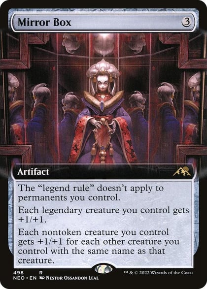 Mirror Box (Extended Art), Kamigawa: Neon Dynasty 498