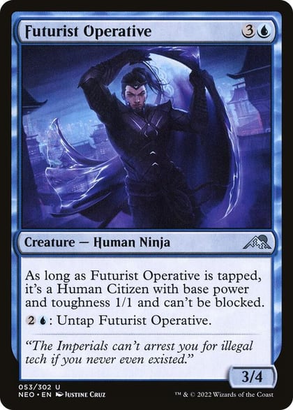 Futurist Operative, Kamigawa: Neon Dynasty 53