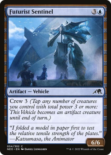 Futurist Sentinel, Kamigawa: Neon Dynasty 54