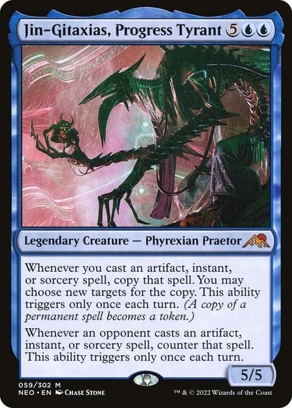Jin-Gitaxias, Progress Tyrant, Kamigawa: Neon Dynasty 59