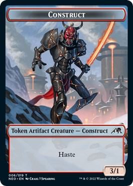 Construct Token (006), Kamigawa: Neon Dynasty 6