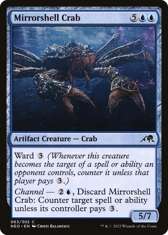 Mirrorshell Crab, Kamigawa: Neon Dynasty 63