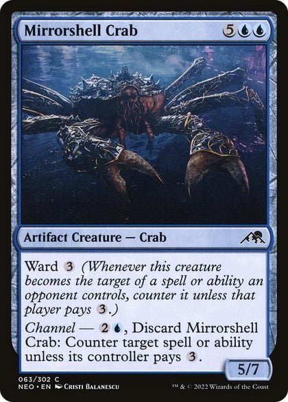 Mirrorshell Crab, Kamigawa: Neon Dynasty 63