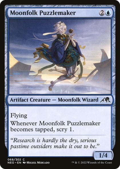 Moonfolk Puzzlemaker, Kamigawa: Neon Dynasty 68