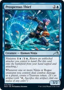 Prosperous Thief, Kamigawa: Neon Dynasty 73