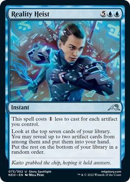 Reality Heist, Kamigawa: Neon Dynasty 75