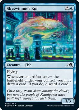 Skyswimmer Koi, Kamigawa: Neon Dynasty 79