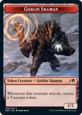 Goblin Shaman Token, Kamigawa: Neon Dynasty 8